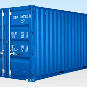 20Ft Shipping Container (One Trip) – Blue